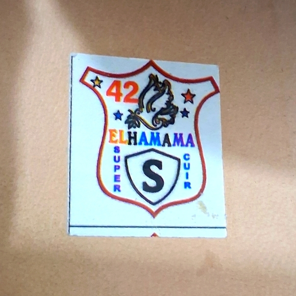 Hamsa Slippers Black Leather Embossed Slides Pointed Toe EU 42 US 11 - Picture 9 of 14